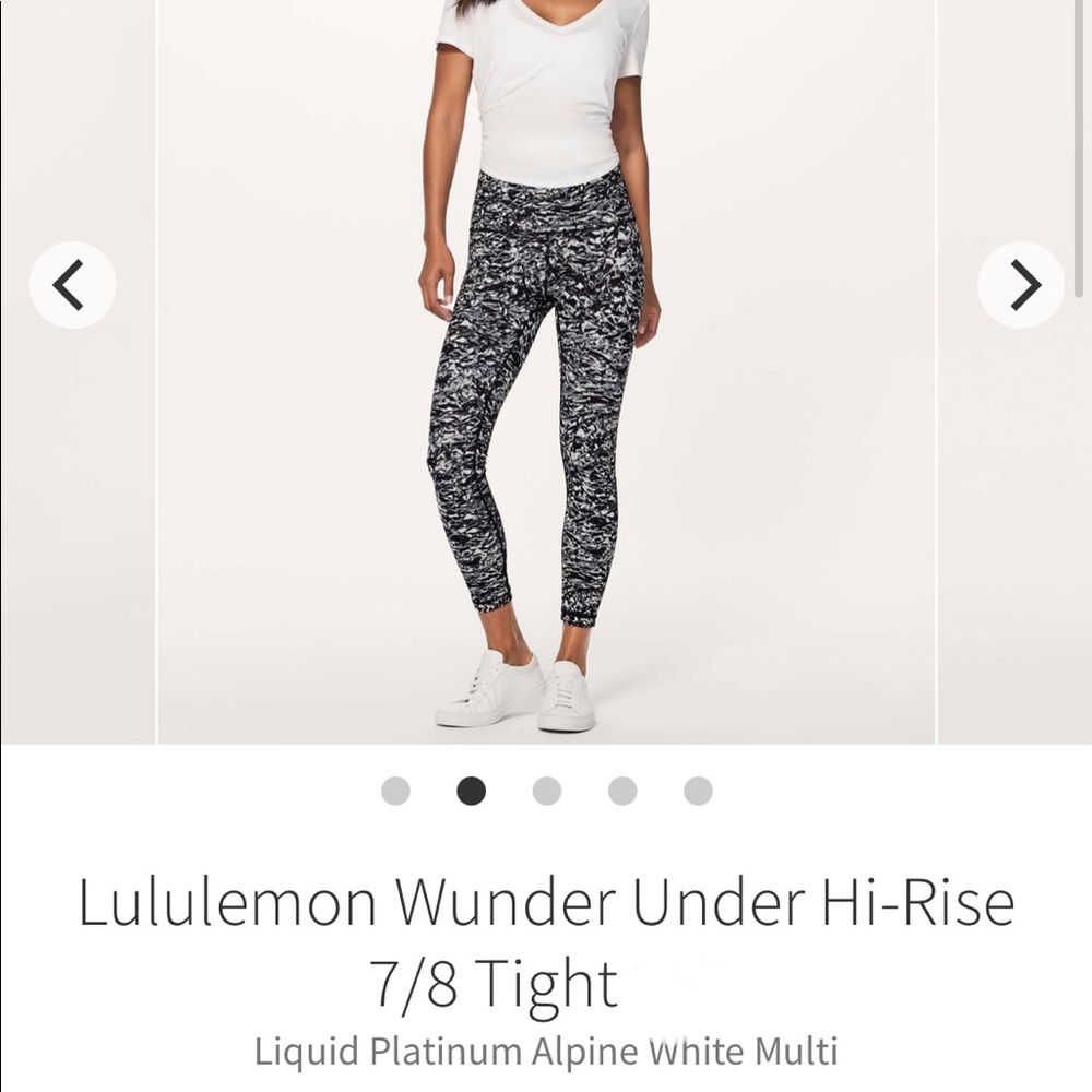 Lululemon Wunder Under High Rise